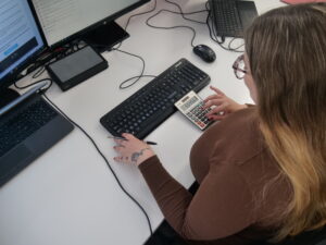 HT Advisory Staff Member Working At Desk - Personal Tax Planning in Portsmouth