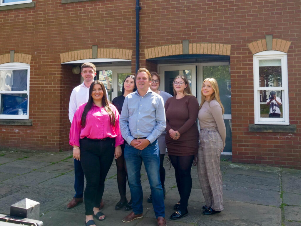 Team Photo Outside Office - Tax Planning for Business Owners in Portsmouth - Henry Thomas Advisory Blog